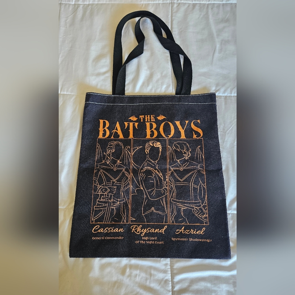 The Bat Boys Black Tote Bag